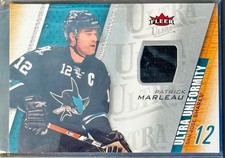 2009-10 Fleer Ultra - Ultra Uniformity Patrick Marleau #UU-PM (MEM) 1B