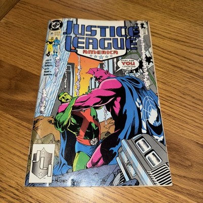 Justice League America #39 June 1990 DC Comics