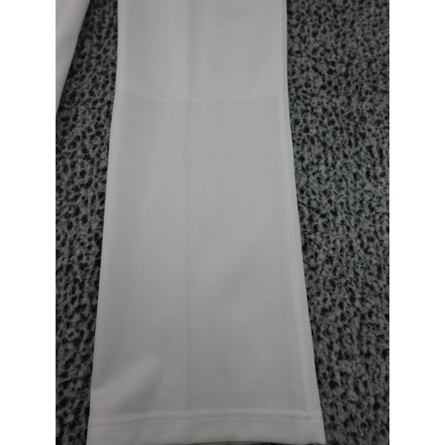 Mizuno Baseball Pants Mens Medium White Double Knee Open Bottom Athletic 32x33.5 - 第 3/13 張圖片