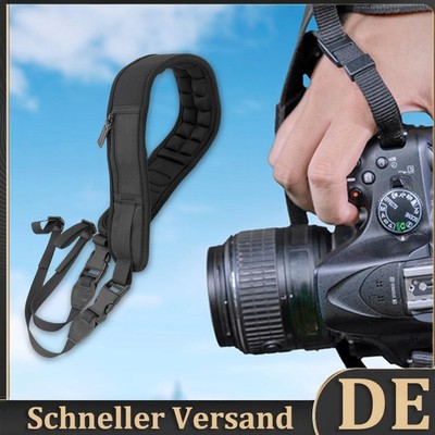 Camera Strap Thick Padded Shoulder Strap for Canon Nikon Sony Digital Cameras