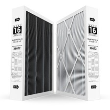 2-pack 16X25X5 MERV 16 Filter Compatible with Lennox b.2-pack 6672