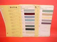 1951 Oldsmobile Deluxe Super 88 98 Convertible Holiday Coupe Paint Chips Acme