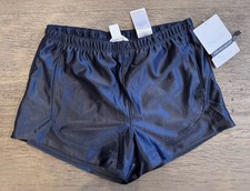 Athleta Girl Size Large 12 Shine On Track Short Eclipse - NEW With Tags