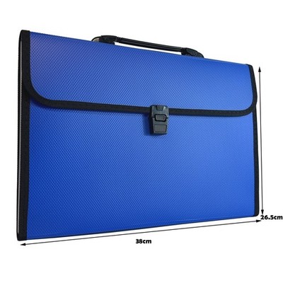 Erweiterbar Datei A4 Dokument Organizer 13 Taschen Ordner Büro Papierkram Aufbewahrung