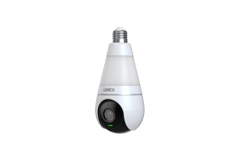Lorex 2K Wi-Fi Smart Lightbulb Camera - (Open Box)
