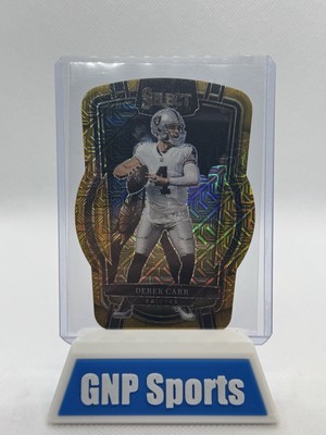 Derek Carr 2022 Select Gold Mojo /10