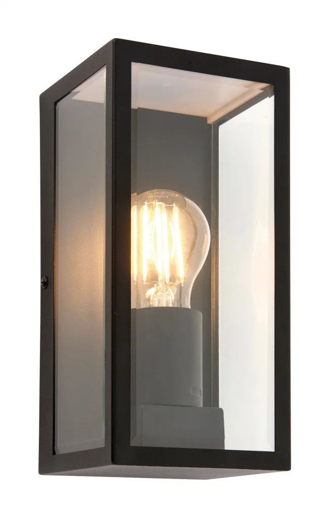 Outdoor Light Black Oxford Wall IP44 Matt Endon 80600