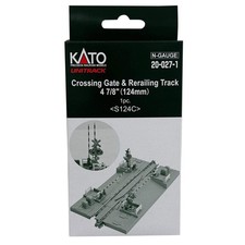 Kato 20-027-1 N Unitrack Crossing Gate Rerailing Track 124mm 4-7/8"