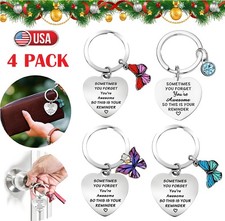 4  Christmas Gifts Keyring Encouragement Sometimes You Forget You're Awesome USA