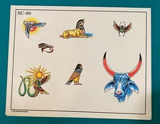 Spaulding and Rogers Tattoo Flash Sheet NC-86