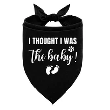 I Thought I was The Baby Dog Bandana Dog Bandana Dog Scarf Accessories Dog Tr...