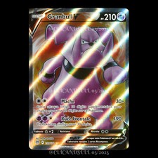 carte Pokémon Granbull V 159/172 #1 EB09 - Stars Étincelantes NEUF FR