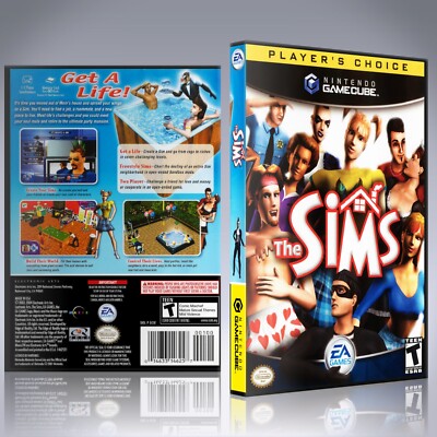 GameCube Replacement Case - NO GAME - Sims - Player's Choice