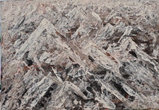 "Abstrakte  Schneegesellschaft"  Acrylgem�lde / Original  kein Jackson Pollock