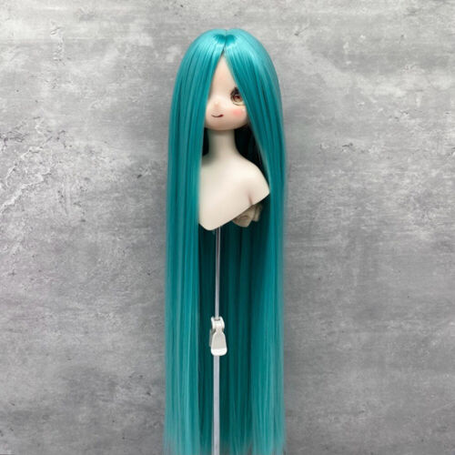 Lange glatte BJD Haar Perücken für 1/3 1/4 1/6 Kugelgelenk Puppenzubehör Perücken - Bild 34 von 65