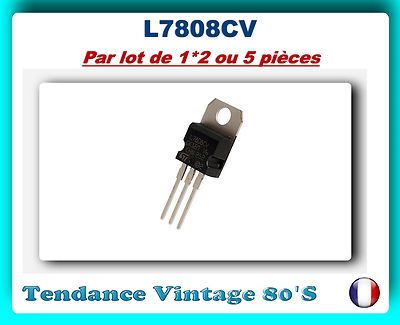 Lot De Régulateurs De Tension LM338K 5A - Variables, Positifs, Choix 1, 2 Ou 5 Pièces - Neuf