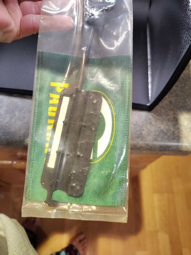 Rare New Vintage Green Bay Packers Bike Flag NIP - Picture 4 of 5