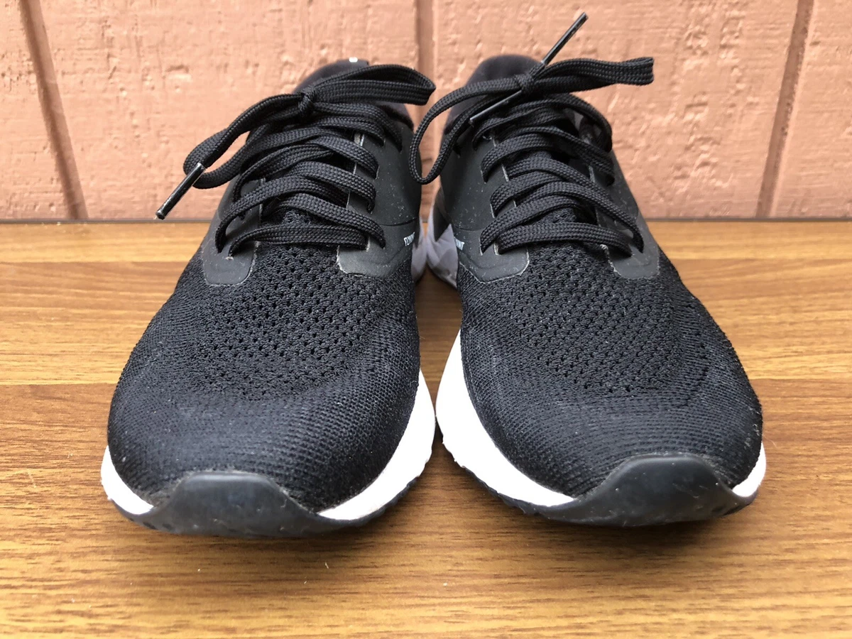 agudo modo Enemistarse Nike Odyssey React Flyknit 2 AH1016-010 Women US 6.5 Black White Running  Shoe CX | eBay