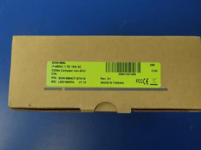 Advantech SOM-6894C7-S7A1E System-On-Module - SOM Intel Core i7-4650U 1.7GHz