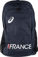 Asics France Backpack Blue Gym Travel Training Bag Mens Womens Workout