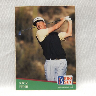 RICK FEHR PGA TOUR TRADING CARD