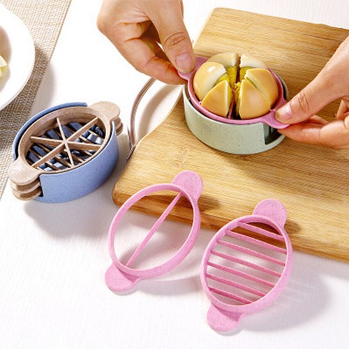 Egg Slicer 3 in 1 Cutter Eggs Section Chopper Kitchen Gadget Multifunctional - Picture 3 of 17