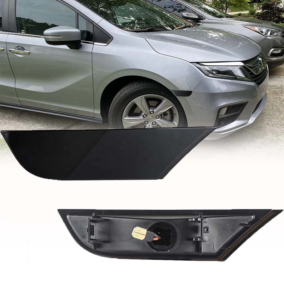 For Honda Odyssey 2018-2023 Amber LED Side Marker Bumper Turn Light Smoked Lens Foto 2 de 4