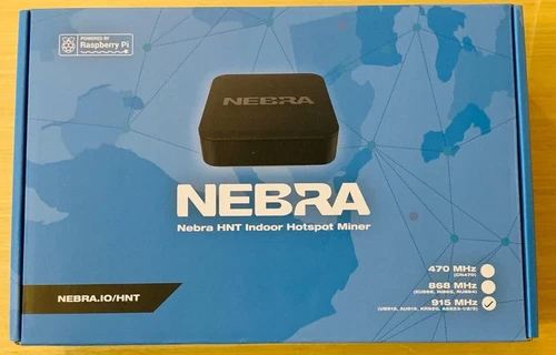 Nebra Indoor Helium HNT Hotspot Miner - New (Open Box) - Never Used