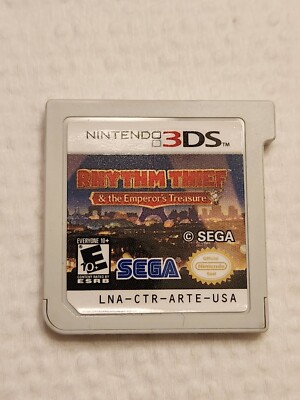 Rhythm Thief UK 3DS (Sealed) (欧州版) Rhythm Thief & the Emperor's Treasure (Nintendo 3DS, 2012
