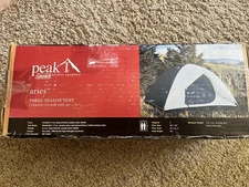 peak aries 2 person tent 88x56"