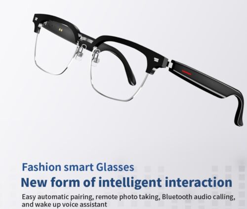 Smart Glasses Bluetooth-Audio Glasses Blue Light Filter Music Stereo Headset - Afbeelding 1 van 15