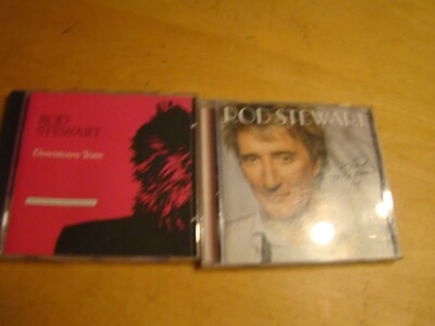 LOT OF 5 ROD STEWART  CDS GREAT AMERICAN SONGBOOK DOWNTOWN TRAIN
