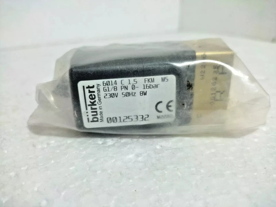 NUEVO ELECTROVÁLVULA BURKERT 6014 C 1.5 FKM MS 00125332 Envío rápido Foto 3 de 4