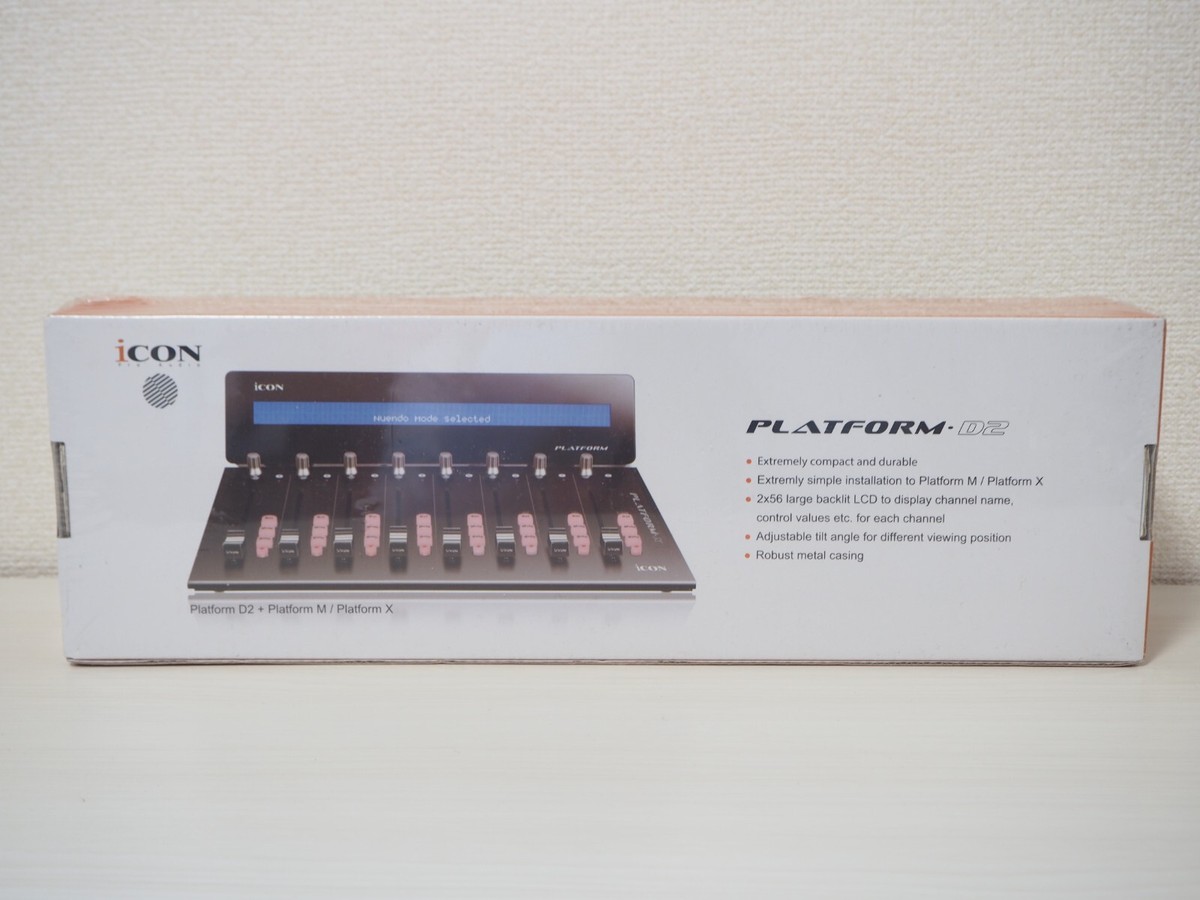 ICON PLATFORM・D2 LCD module for Platform M / Platform X New ICON PLATFORM・D2 LCD module for Platform M / Platform X New