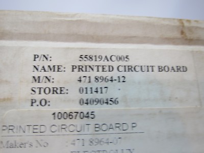 New Electrolux 471896412 471896407 W230 GEN5 Washer PCB Board W