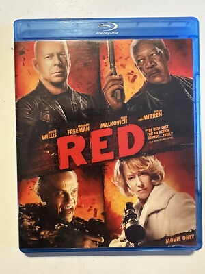 Red [2011 Blu-ray] Bruce Willis, Morgan Freeman, Malkovich Mirren ...