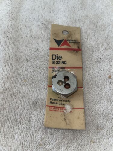 Vermont American Machine Screw - Hex Die - 8-32 NC 5104