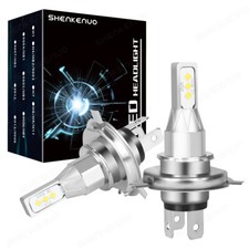 LED Headlight Kit H4 HB2 9003 6000K Hi/Low Bulbs for HONDA CIVIC 1992-2002 2003