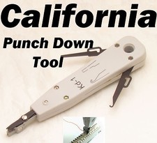 Professional Punch Down Impact Tool Brit Telecom Phone Cable Network Cat5 3 RJ11