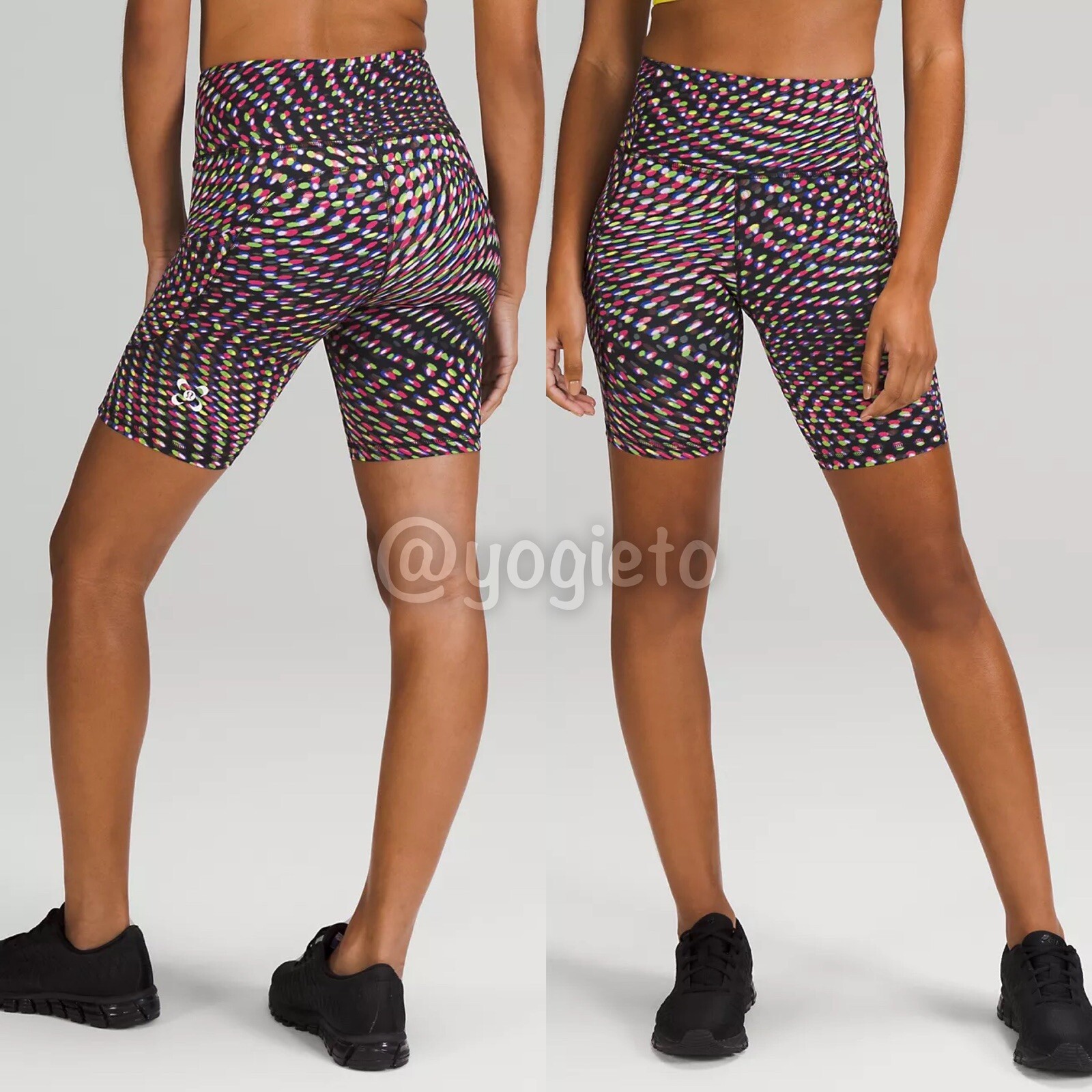 Lululemon 2021 Seawheeze Fast Free Short 8” NWT 4 HR Raspberry Multi Scrunchie image 2