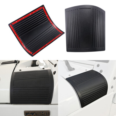 Pair Cowl Body Armor Side Corner Guards for 2007-2018 Jeep Wrangler JK 2/4 Door