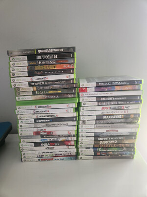 Xbox 360 Games Variety - Tested - Used -