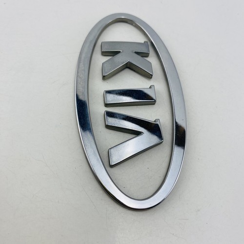 01 02 03 04 05 Kia Optima Emblem Logo Symbol Badge Trunk Lid Rear Chrome OEM E82 - Picture 5 of 6
