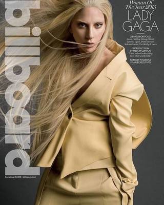 Billboard Magazine December 12th 2015 Lady Gaga Lana Del Rey, Selena Gomez NEW