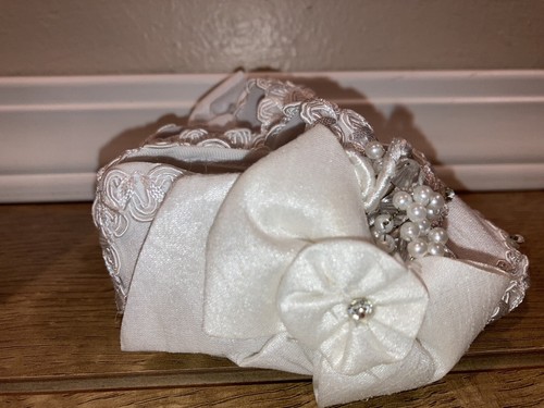 Baby Toddler Baptism Christening Shoes 4.5” Long 2” Wide - Picture 3 of 6
