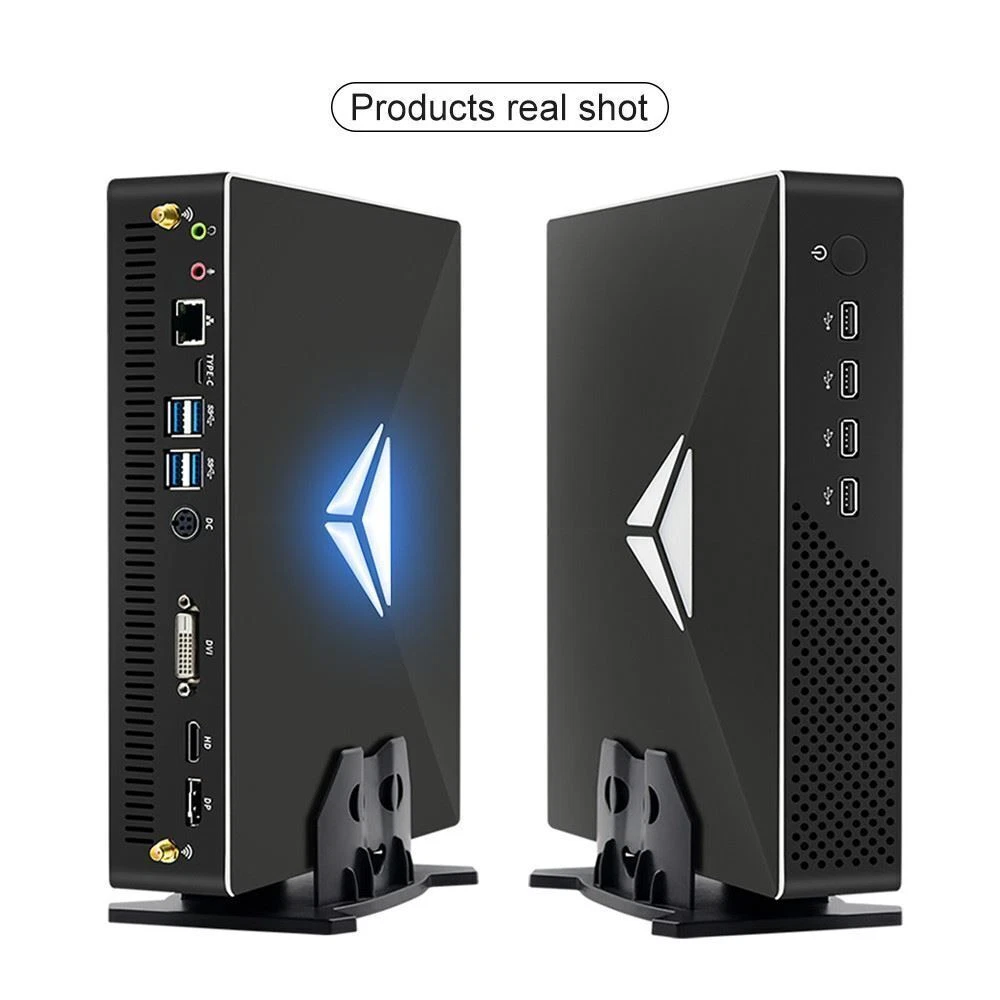 Mini Pc Intel Core I3 9100F GTX 1060 32GB RAM Max , M.2 NVME SSD Win 10 pro