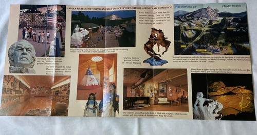 Crazy Horse Memorial Brochure South Dakota 1990 - Picture 8 of 14