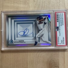 2022 BOWMAN CHROME IN 3-D AUSTIN MARTIN AUTO /99 PSA 9