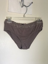 FELINA Brown Bikini Panties with lace size L