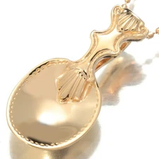 Auth agete Pendant 10K Solid Pink Gold 416